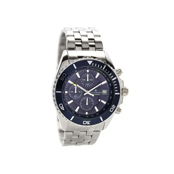 image of Accurist 7044 Stainless Steel Chronograph Bracelet Watch - W1828