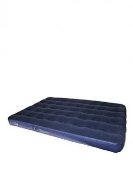 image of Yellowstone Double Flocked Airbed - Navy