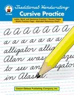 Image of traditional handwriting cursive practice grades 2 5