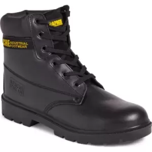 image of Apache AP300 6 Eye Safety Boots Black Size 10