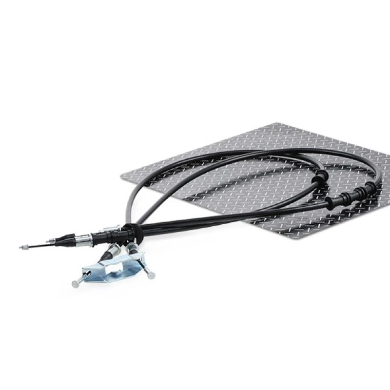 Image of RIDEX 124C0089 Brake Cable Left Rear, 1455/1275+1455/1235mm Cable,parking brake (124)