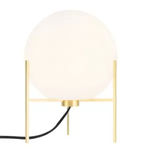 Image of Alton Globe Table Lamp Brass, E14