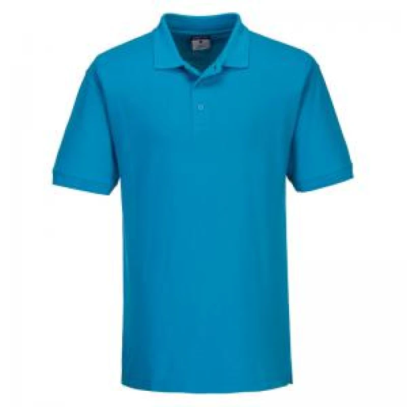 Image of Portwest Naples Polo Shirt B210AQRXXL Colour: Aqua