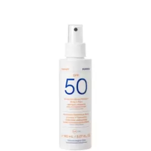 Image of Korres YOGHURT Spray Emulsion Body and Face SPF50 150ml