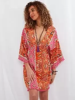 Image of Joe Browns Joe Browns Dressed To Impress Tunic Multi, Size 12, Women