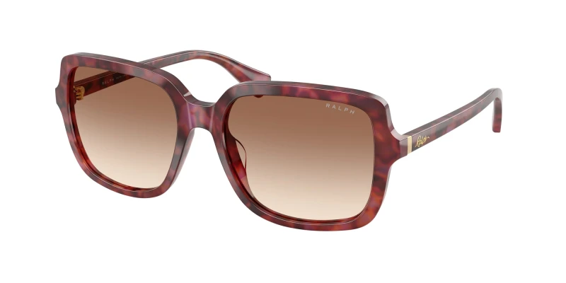 Image of Ralph Lauren RA5333U 623913 Woman Sunglasses Acetate Violet Squared Normal Nuanced Violet Sunglasses Woman Acetate