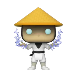 image of Mortal Kombat Raiden with Fire EXC Pop! Vinyl Figure