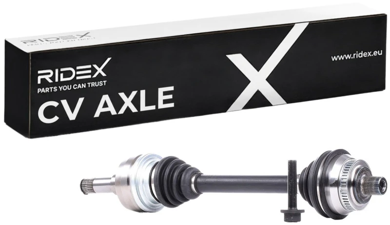 Image of RIDEX 13D0051 Drive shaft Front Axle Left Drive Shaft (13)