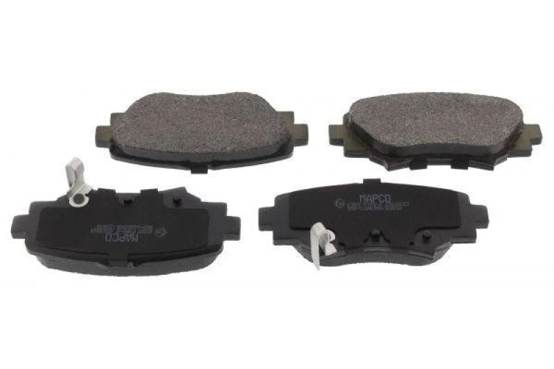 Image of MAPCO 6353 Brake pad set Rear Axle, with acoustic wear warning Brake Pad Set,disc brake (402)
