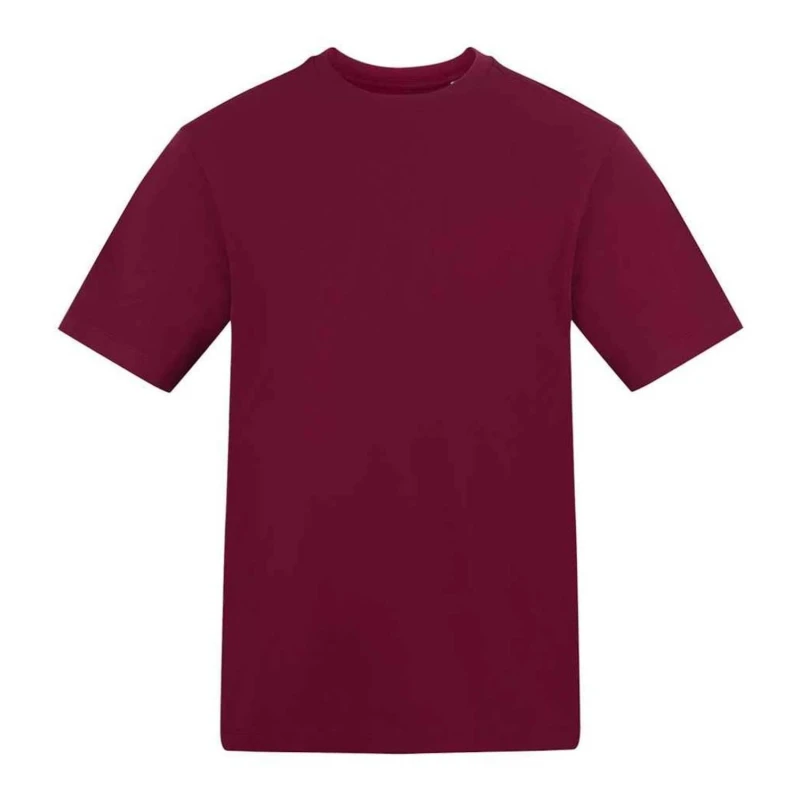 Image of AWDis AWDis Men Cotton T-Shirt in Burgundy Size: Small Burgundy S Male 5063703674379