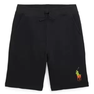 image of Polo Ralph Lauren Polo Ralph Lauren Logo Shorts Juniors - Black