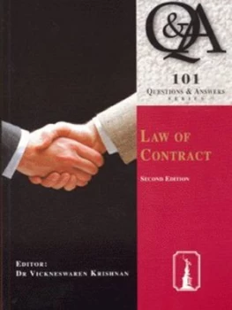 Image of Law of Contract by Vickneswaren Krishnan Paperback