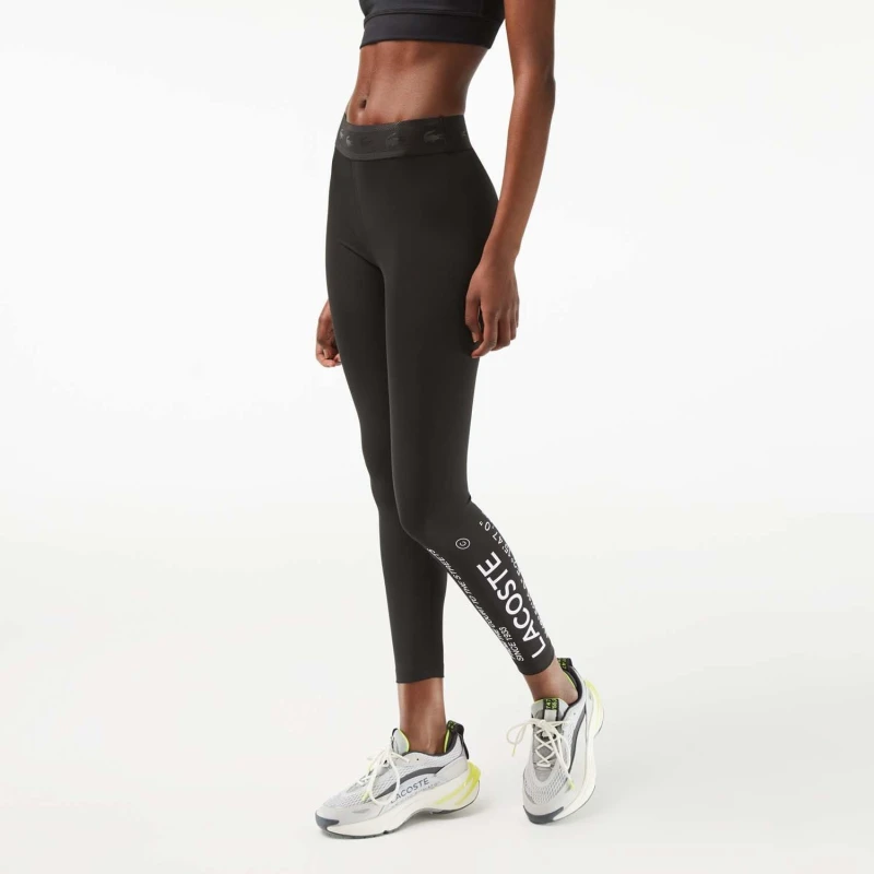 Image of Lacoste Sport 7/8 Leggings - Black 8