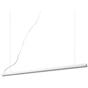 Image of Ideal Lux V-Line Integrated LED Pendant Ceiling Light White 3000K
