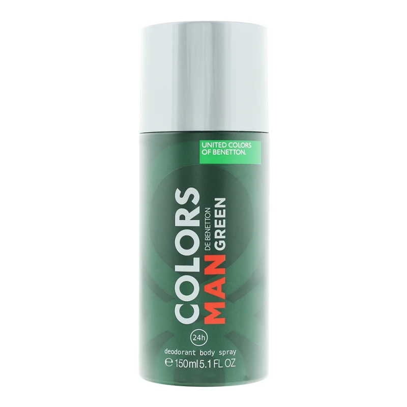 Image of Benetton Colors De Benetton Green Deodorant Spray 150ml