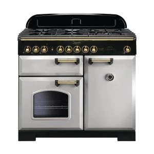 Image of Rangemaster 114780 CDL100DFFRP-B Classic Deluxe 100cm Dual Fuel Range Cooker Royal P-B