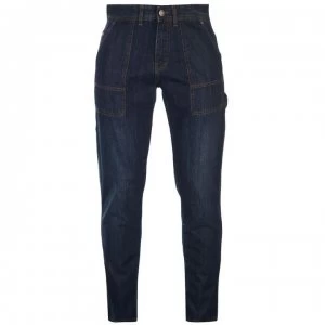 image of Lee Cooper Carpenter Jeans Mens - Vintage Wash