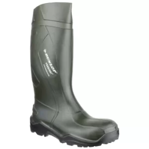 Image of Purofort+ Full Safety Wellington Green Size 4