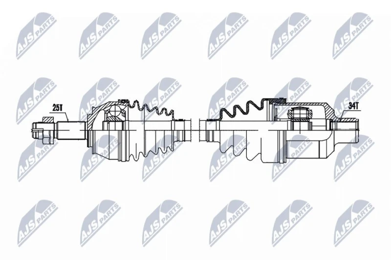 Image of NTY Drive shaft NTY NPW-PL-182