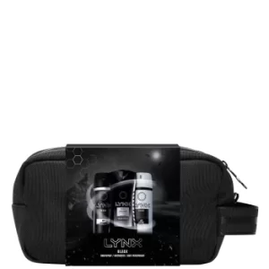 image of Lynx Black Washbag Gift Set