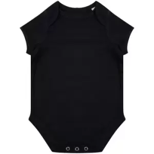 Image of Larkwood Babies Organic Bodysuit (0-3 Months) (Black)