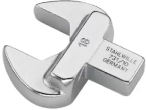 Image of STAHLWILLE 731/10 Series Open Ended Insert Spanner Head, size 14.0 mm