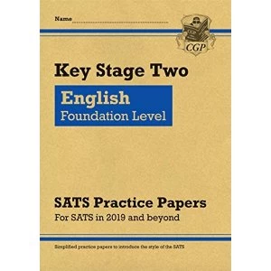 Image of New KS2 English Targeted SATS Practice Papers: Foundation Level (for the 2021 tests) Paperback / softback 2018