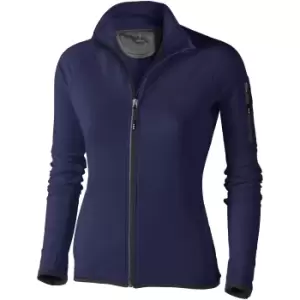 Image of Elevate Womens/Ladies Mani Power Fleece (XXL) (Navy)
