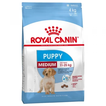 Image of Royal Canin Medium Puppy Dry Food 4kg