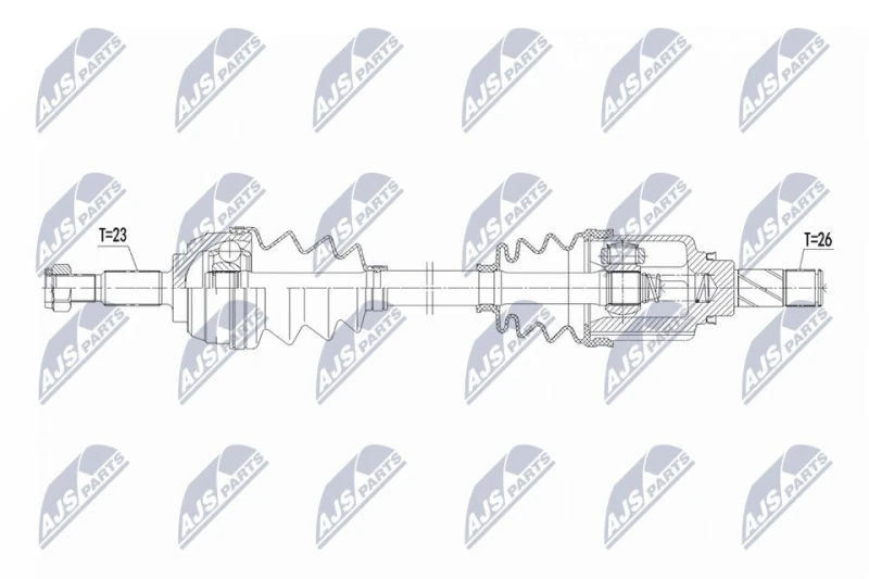 Image of NTY Drive shaft NTY NPW-RE-221