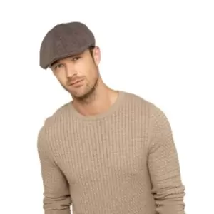 image of Tom Franks Mens Flat Cap (M/L) (Brown Marl)