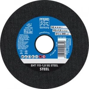 image of PFERD Sg Steel 61340382 Cutting disc (straight) 115mm 22.23mm 25 pc(s)