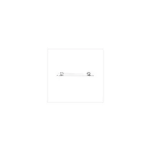 Image of Westminster Glass Shelf, Chrome - CHROME - Croydex