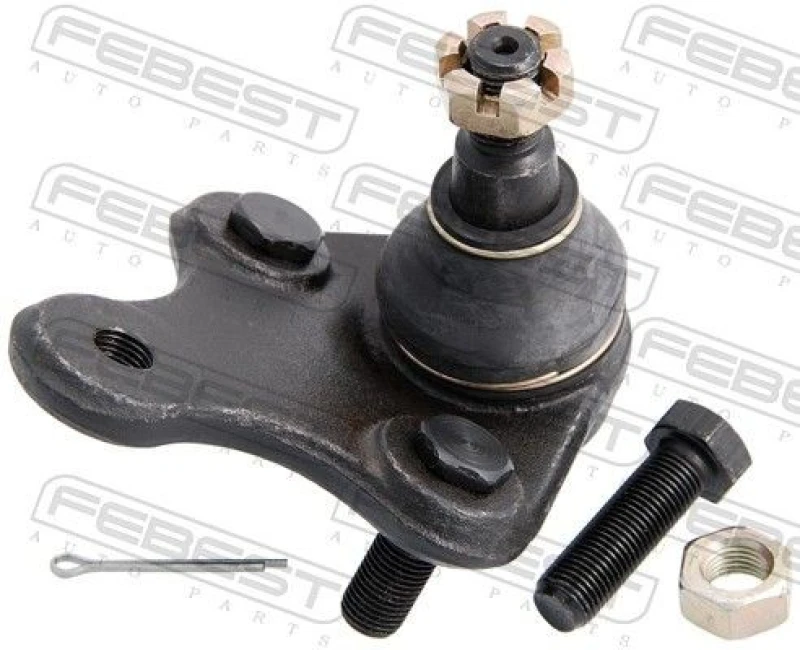Image of FEBEST 0120-SXA10 Ball joint Lower Front Axle Support-/Steering Link (2462)