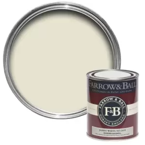 Image of Farrow & Ball Modern Eggshell Paint James White - 750ml
