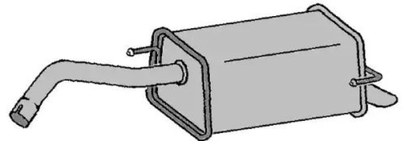 Image of Rear silencer VEGAZ DS-319
