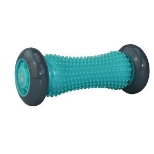 image of Urban Fitness Foot Massage Roller Turquoise/Grey