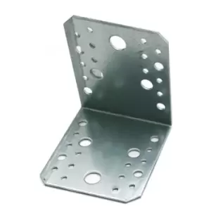 Image of Metal Support Framing Anchor Bracket Connection Zinc - Size 100x100x902.5mm - Pack of 10