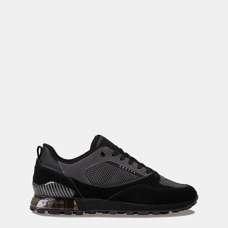 Image of Cruyff Snyper Trainers Black Grey male UK 6
