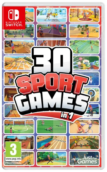 image of 30 Sport Games In 1 Nintendo Switch Game