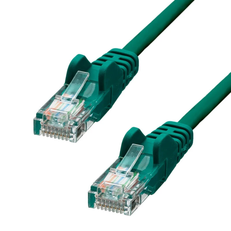 Image of ProXtend CAT5e U/UTP CCA PVC Green 50CM