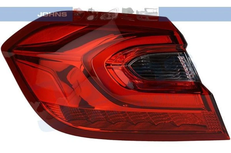 Image of Rear light JOHNS 33 01 87-3