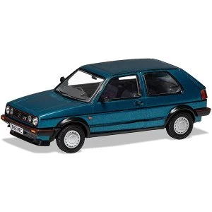 Image of Corgi VW Golf Mk2 GTI 16V Monza Blue Diecast Model
