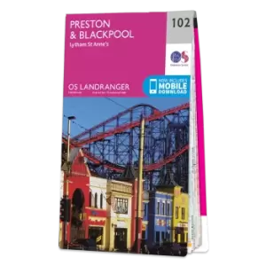 image of Map of Preston & Blackpool