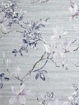Image of Arthouse Jardin Fleuri Smokey Lilac Wallpaper