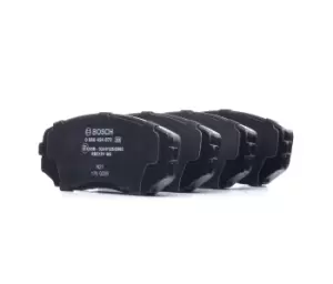 Image of Bosch Brake pad set 0 986 494 879 Brake pads,Brake pad set, disc brake MAZDA,CX-7 (ER)