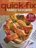 Image of quick fix family favorites