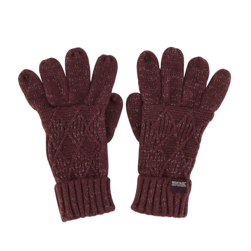 Image of Regatta Multimix Glove Purple female Single