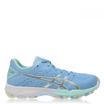 Image of Asics Netburner Professional FF 2 Netball Trainers - Sky/Silver
