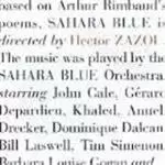 Image of Hector Zazou - Sahara Blue
